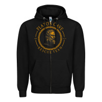 Platos Cave Rescue Team Ancient Greek Philosophy P Zipper Hoodie | Teevron