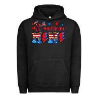 Pigment Black all american mimi Urban Hoodie - AdoDesignShop