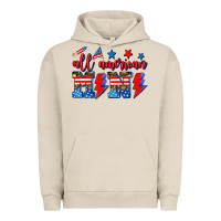 Pigment French Oak all american mimi Urban Hoodie - AdoDesignShop