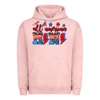 Pigment Salmon all american mimi Urban Hoodie - AdoDesignShop