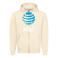 Sandshell At&t Zipper Hoodie - ArtChic