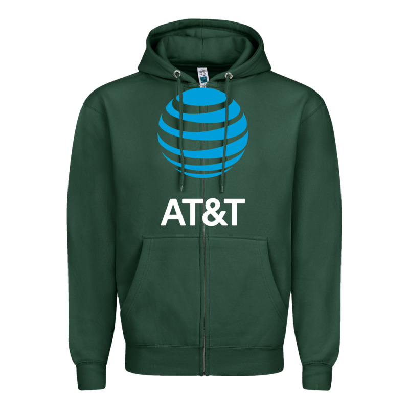 At&t Zipper Hoodie by ArtChic | Teevron