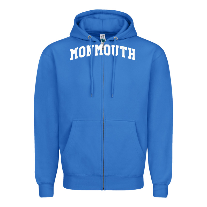 Monmouth Arch Retro University Style Zipper Hoodie by ArtChic | Teevron