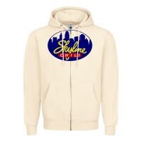 Sandshell skyline chili Zipper Hoodie - ArtChic
