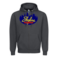 Smoke skyline chili Zipper Hoodie - ArtChic