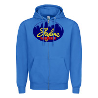 True Royal skyline chili Zipper Hoodie - ArtChic