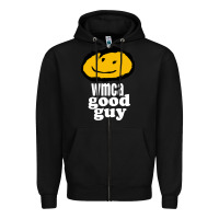 Black wmca good guy Zipper Hoodie - ArtChic