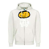 Oatmeal Heather wmca good guy Zipper Hoodie - ArtChic