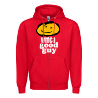 Red wmca good guy Zipper Hoodie - ArtChic