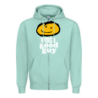 Seafoam wmca good guy Zipper Hoodie - ArtChic