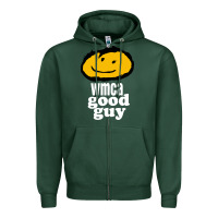 Sports Green wmca good guy Zipper Hoodie - ArtChic