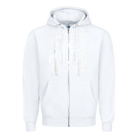 White Coffee And Kilos Weightlifting Gift Zipper Hoodie - ArtChic