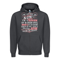 Smoke Aunt I m A Big Cup Of Wonderful Funny Aunt Gift Tee Zipper Hoodie - trangStudio