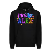 Black mrs Premium Hoodie - CowhideDigitalArt