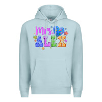 Blue Mist mrs Premium Hoodie - CowhideDigitalArt