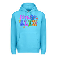 Ocean Blue mrs Premium Hoodie - CowhideDigitalArt