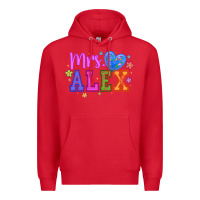Red mrs Premium Hoodie - CowhideDigitalArt