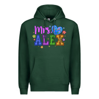 Sports Green mrs Premium Hoodie - CowhideDigitalArt