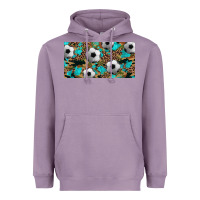 Lavender western leopard camouflage turquoise soccer licence plate template Heavyweight Hoodie - Artiststas