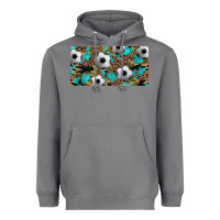 Storm western leopard camouflage turquoise soccer licence plate template Heavyweight Hoodie - Artiststas