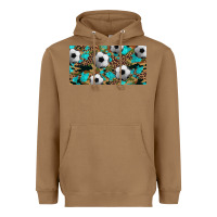Toasted Coconut western leopard camouflage turquoise soccer licence plate template Heavyweight Hoodie - Artiststas