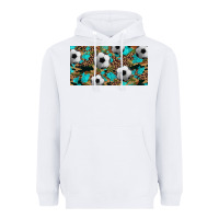 White western leopard camouflage turquoise soccer licence plate template Heavyweight Hoodie - Artiststas