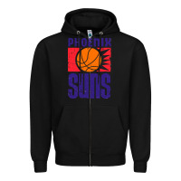 Black vintage suns 1968 Zipper Hoodie - ArtChic