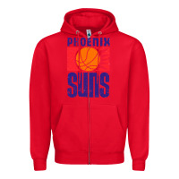 Red vintage suns 1968 Zipper Hoodie - ArtChic