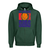Sports Green vintage suns 1968 Zipper Hoodie - ArtChic