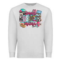 Dove Grey small business mama Premium Sweatshirt - BarkalooDesign