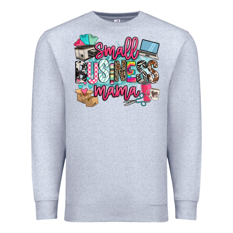 Small Business Mama Premium Sweatshirt by BarkalooDesign | Teevron