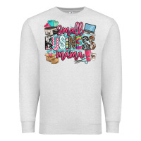 Oatmeal Heather small business mama Premium Sweatshirt - BarkalooDesign