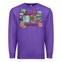 Purple small business mama Premium Sweatshirt - BarkalooDesign