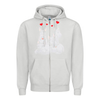 Dove Grey Scottish Terrier Lover Scottish Terrier Dog Aberdeen Terrier Zipper Hoodie - trangStudio