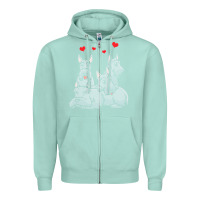 Seafoam Scottish Terrier Lover Scottish Terrier Dog Aberdeen Terrier Zipper Hoodie - trangStudio