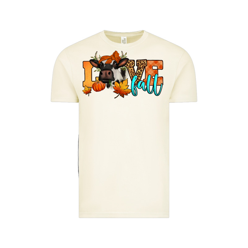 Love Fall Holstein Cow Vintage Tee by Jasminsmagicworld | Teevron
