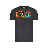 Vintage Black love fall holstein cow Vintage Tee - Jasminsmagicworld