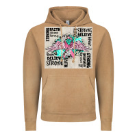 Vintage Camel cancer ribbon with angel wings Vintage Hoodie - CowGirlArtShop