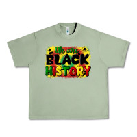 Oil Green we are black history Urban Heavy Tee - CowGirlArtShop