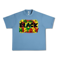 Pebble Blue we are black history Urban Heavy Tee - CowGirlArtShop
