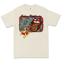 Bone Merry Christmas Lips Santa Premium Tee - Bettercallsaul
