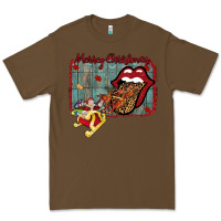 Cacao Merry Christmas Lips Santa Premium Tee - Bettercallsaul