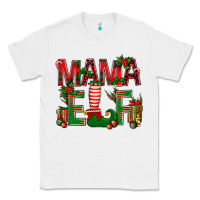 White Christmas Mama Elf Classic Tee - NancyCooperArtShop