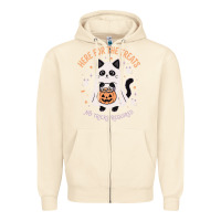 Sandshell halloween cat costume Zipper Hoodie - StudioElite