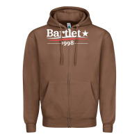 Chestnut West Wing President Bartlet Zipper Hoodie - StudioElite