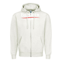 Oatmeal Heather West Wing President Bartlet Zipper Hoodie - StudioElite