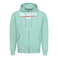 Seafoam West Wing President Bartlet Zipper Hoodie - StudioElite