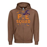 Chestnut pe squad witch halloween pe teacher matching Zipper Hoodie - trangStudio