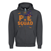 Smoke pe squad witch halloween pe teacher matching Zipper Hoodie - trangStudio