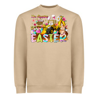 Mushroom Im Digging Easter Heavyweight Sweatshirt - CowhideDigitalArt